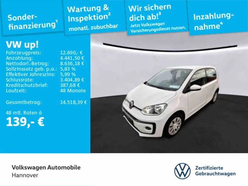 Volkswagen up! Move up! Move