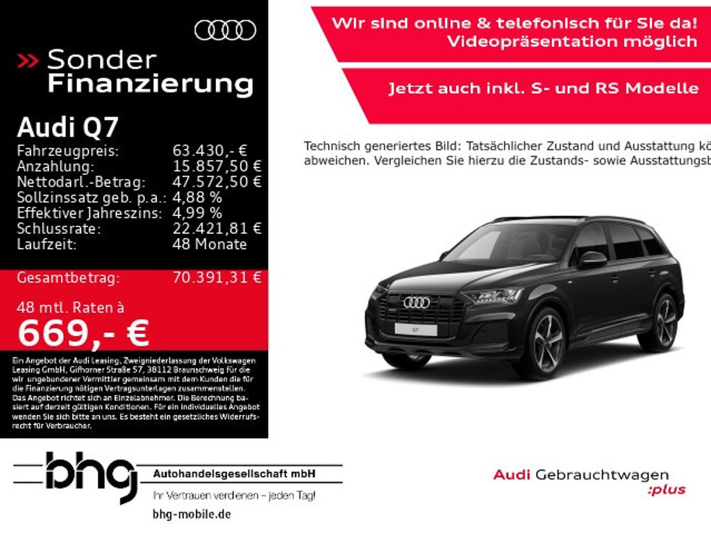 Audi Q7 Quattro 50 TDI