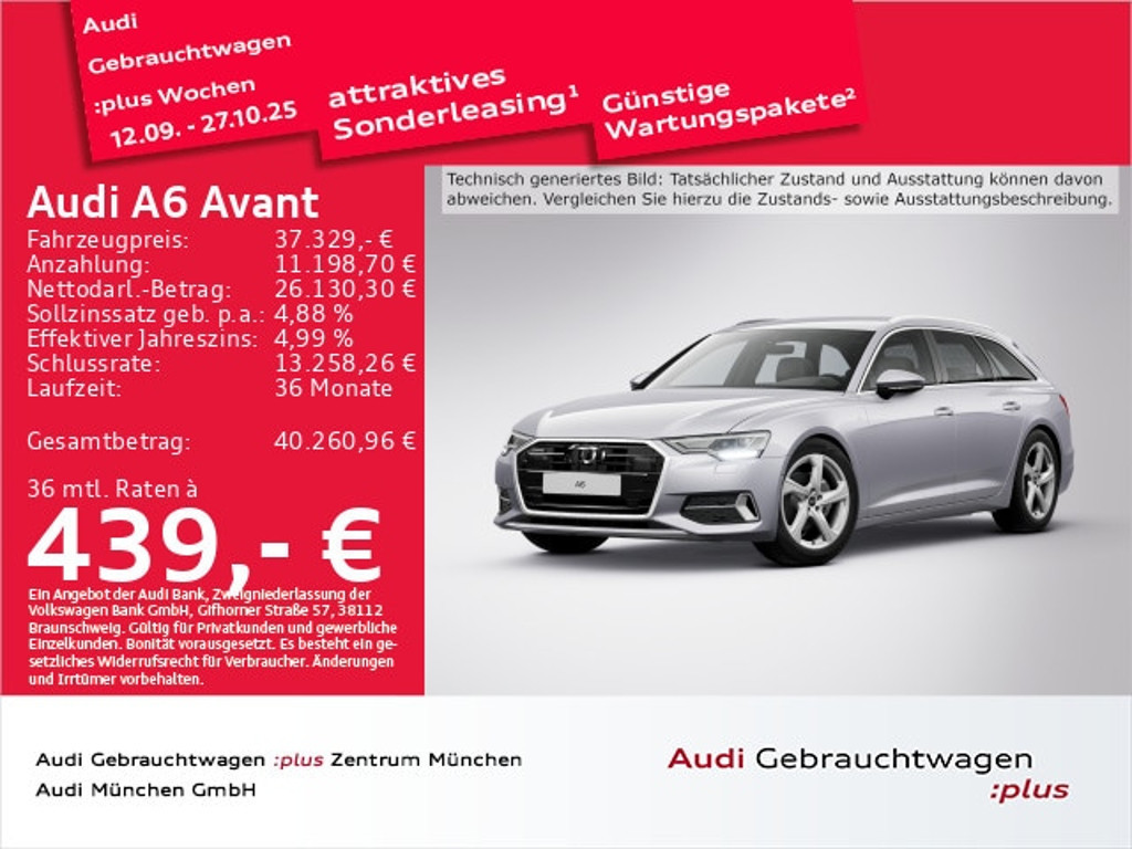 Audi A6 Avant Quattro S-Tronic Sport 40 TDI