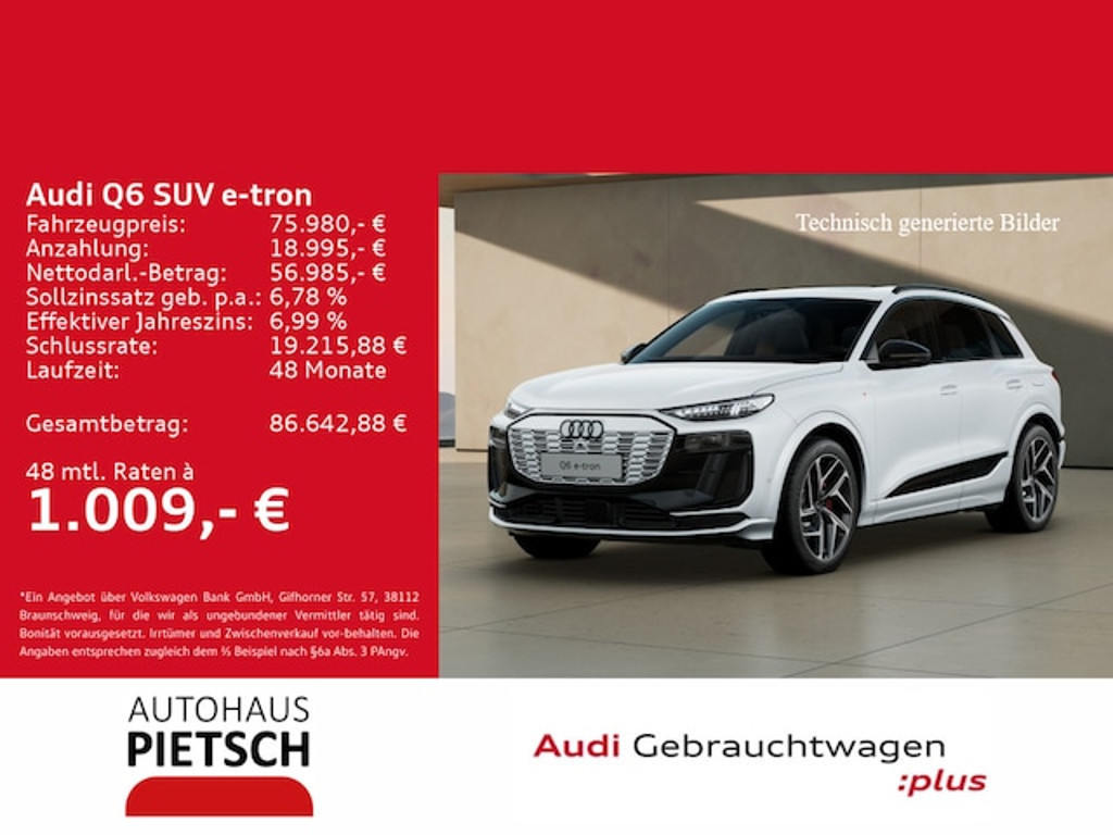 Audi Q6 e-tron Quattro