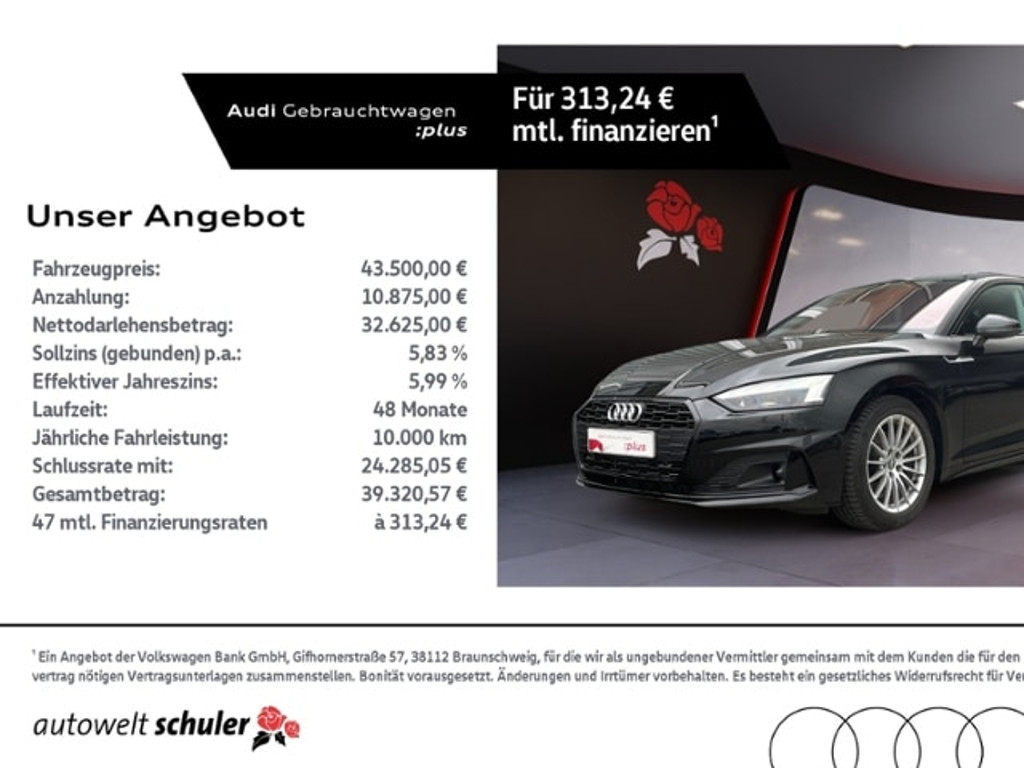 Audi A5 Sportback S-Tronic 35 TDI