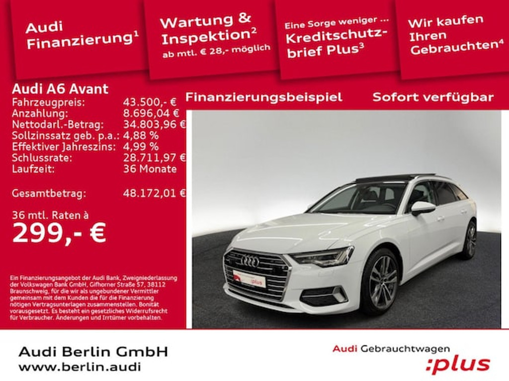 Audi A6 Avant Quattro S-Tronic Sport 40 TDI