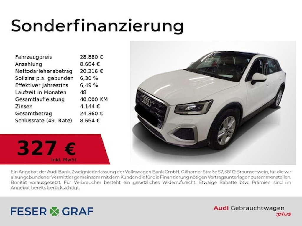 Audi Q2 Quattro S-Tronic 35 TDI