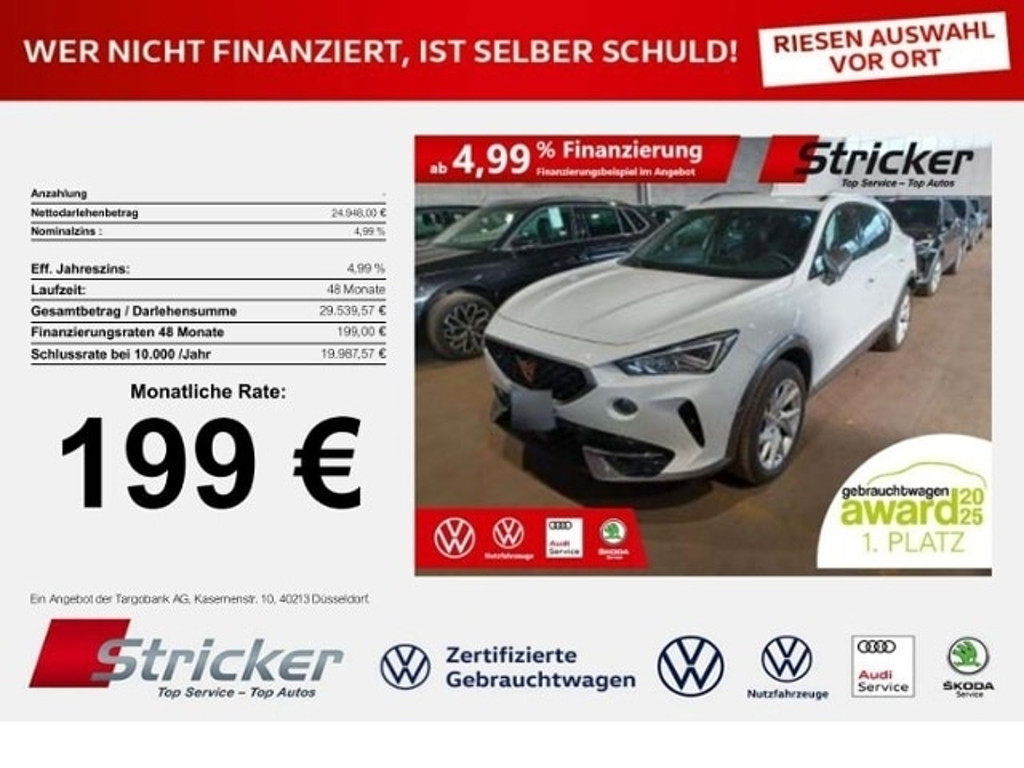 Cupra Formentor 1.5 TSI DSG