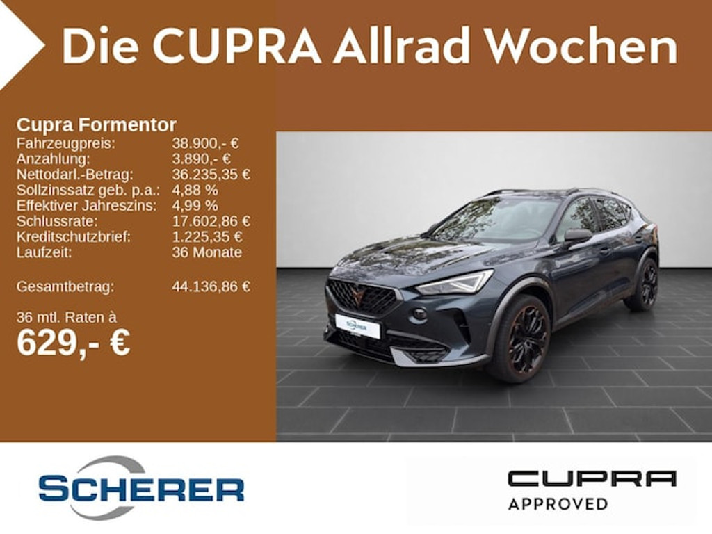 Cupra Formentor 4Drive 2.0 TSI VZ