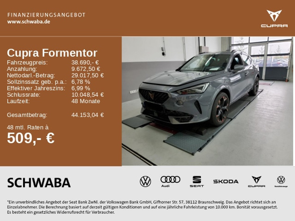 Cupra Formentor 2.0 TSI VZ
