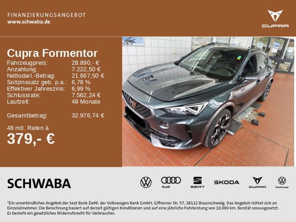 Cupra Formentor 1.4 e-Hybrid VZ