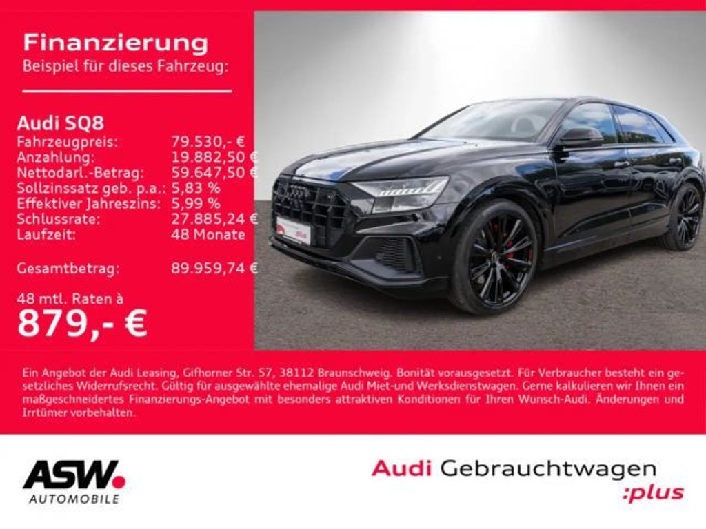 Audi SQ8 Quattro 4.0 TFSI