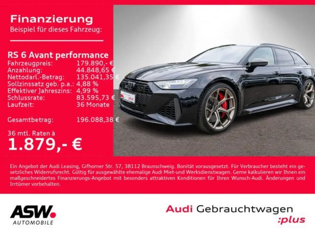 Audi RS6 ABT 740PS Keramik 305km/h