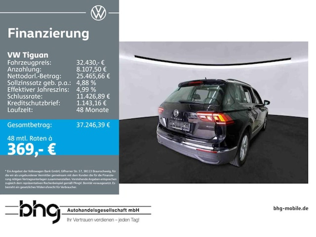 Volkswagen Tiguan 4Motion DSG Life 2.0 TDI