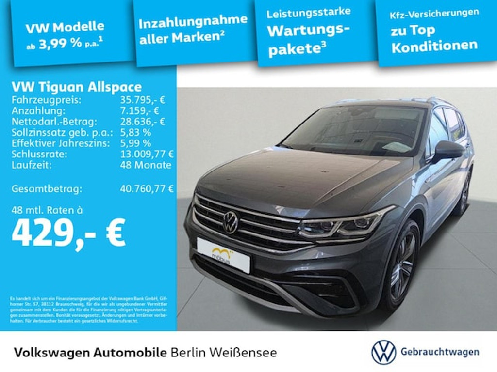 Volkswagen Tiguan DSG Allspace IQ.Drive 2.0 TSI Elegance Elegance