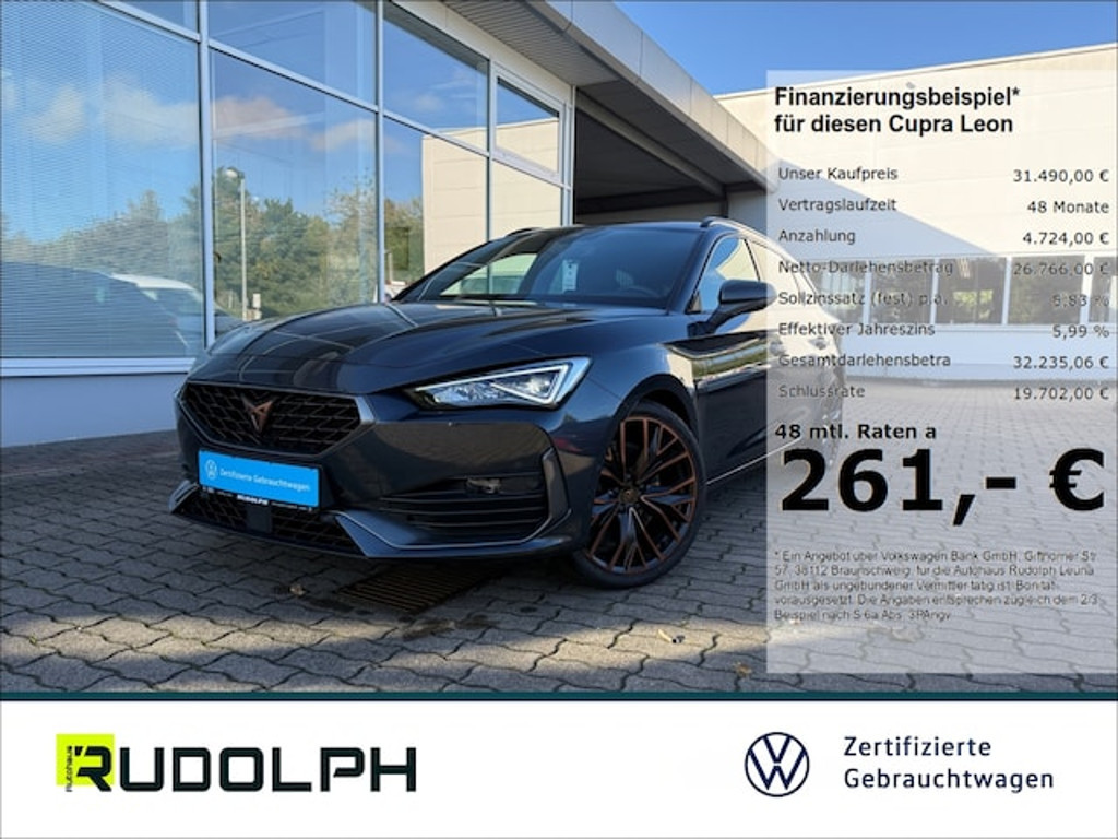 Cupra Leon Sportstourer ST 4Drive 2.0 TSI DSG VZ