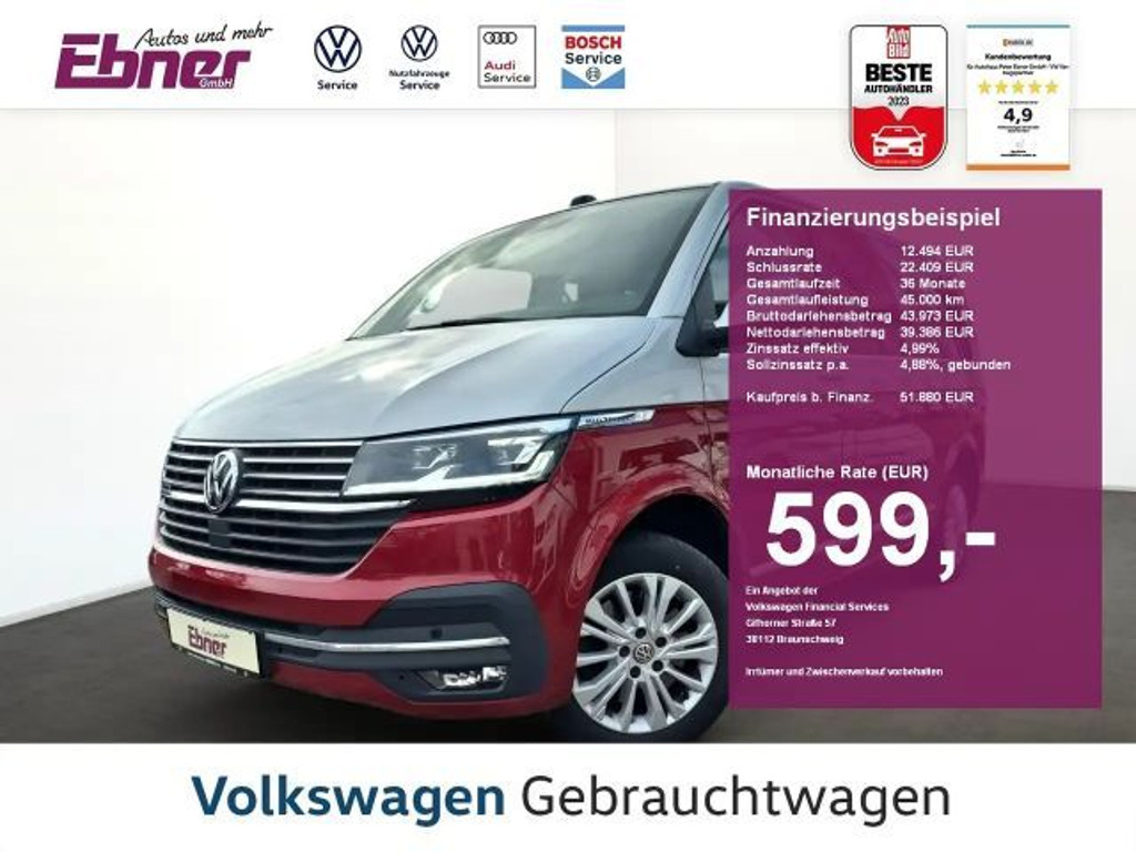 Volkswagen Multivan 4Motion DSG T6