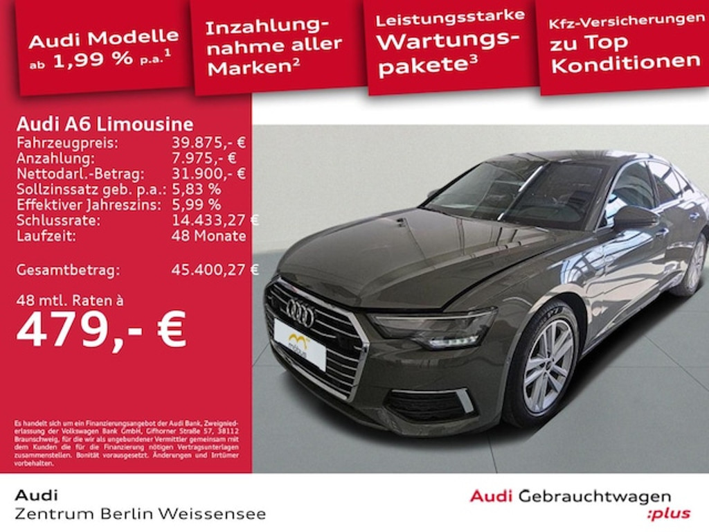 Audi A6 Sedan Quattro S-Tronic 40 TDI