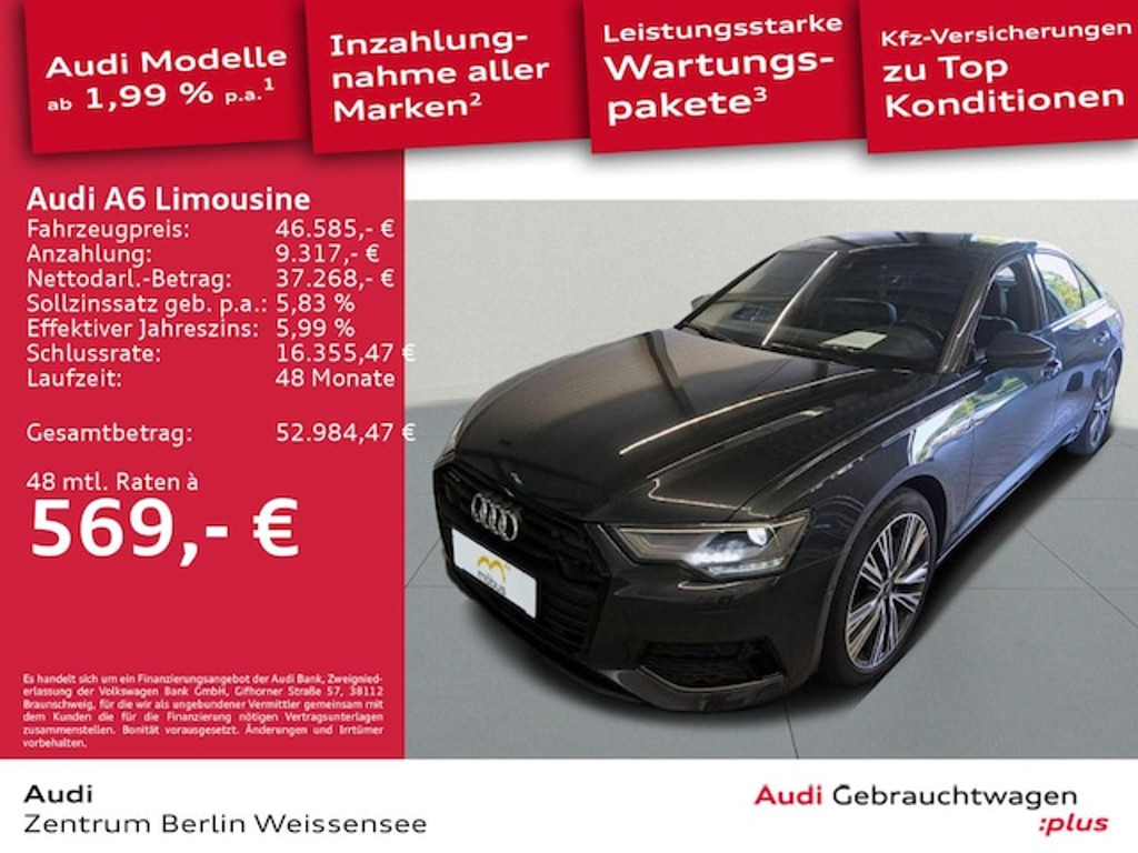 Audi A6 Sedan Quattro S-Tronic 55 TFSI