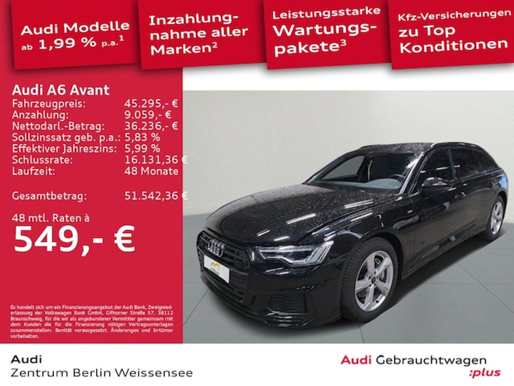 Audi A6 Avant Quattro S-Tronic Sport 45 TFSI