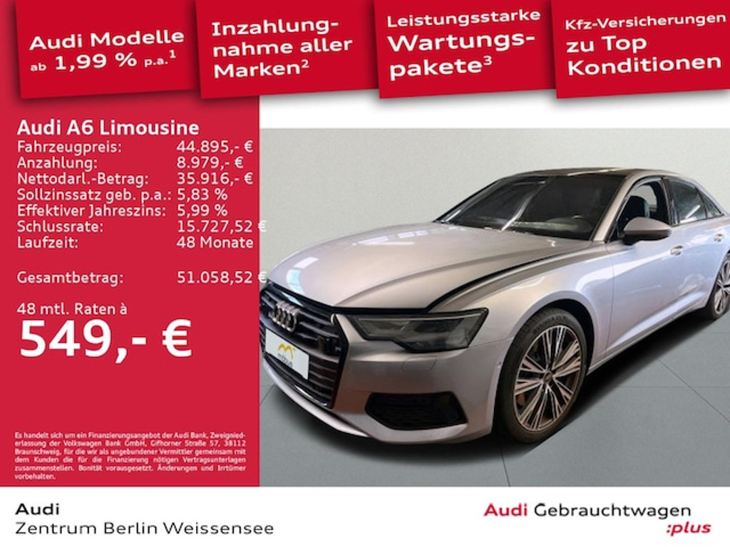 Audi A6 Sedan Quattro S-Tronic 55 TFSI