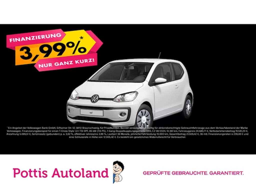 Volkswagen up! Move up! 1.0 MPI Move