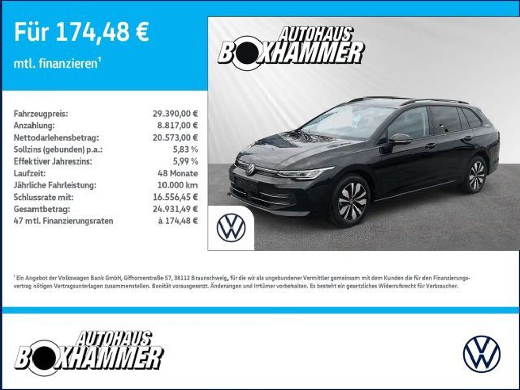 Volkswagen Golf DSG Variant Golf VIII 1.5 eTSI