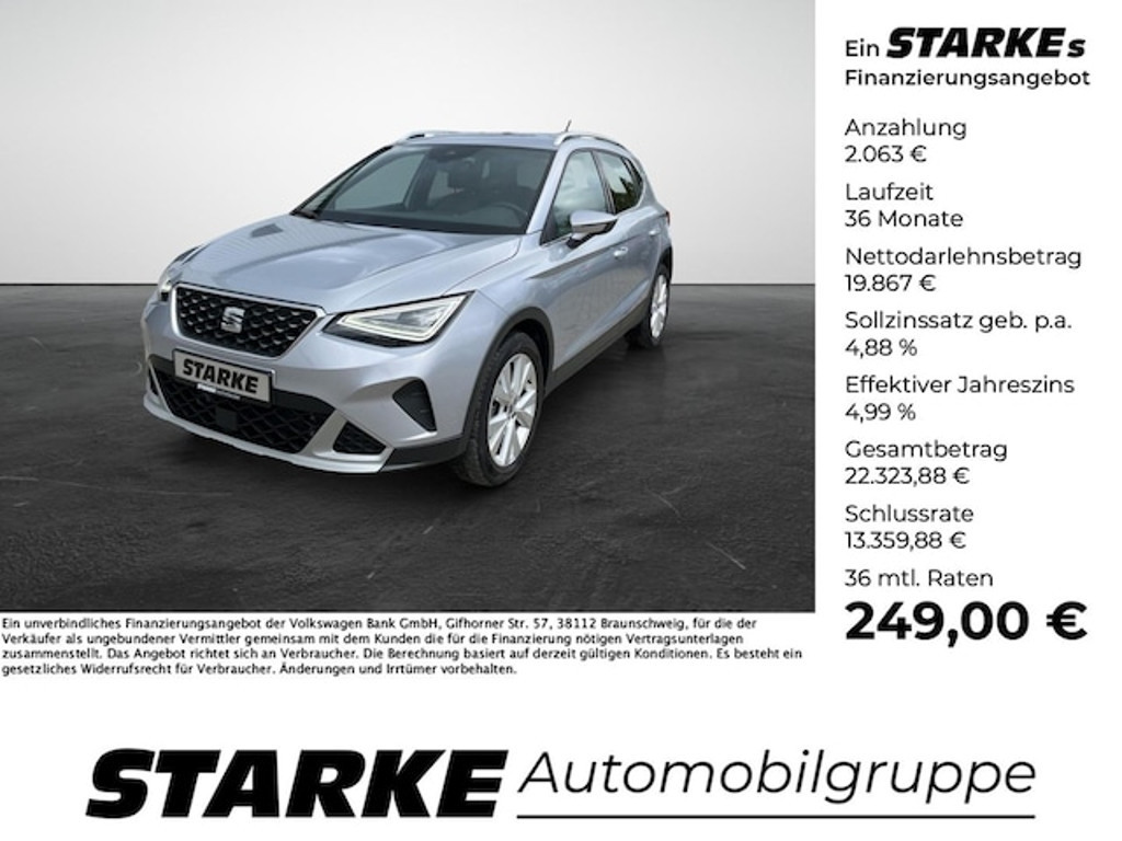 Seat Arona 1.0 TSI DSG