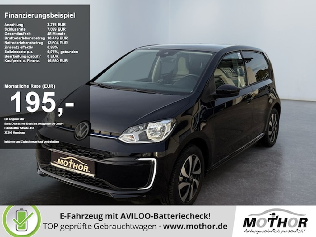 Volkswagen e-up! Fronscheibe Beheizbar
