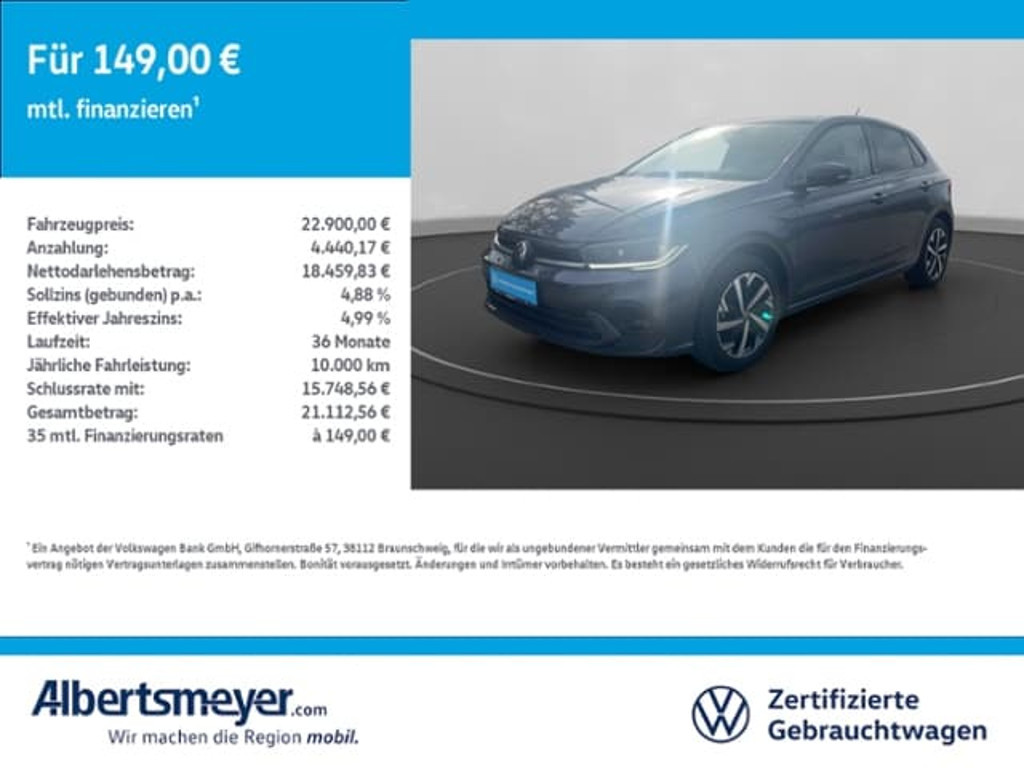 Volkswagen Polo DSG 1.0 TSI Move