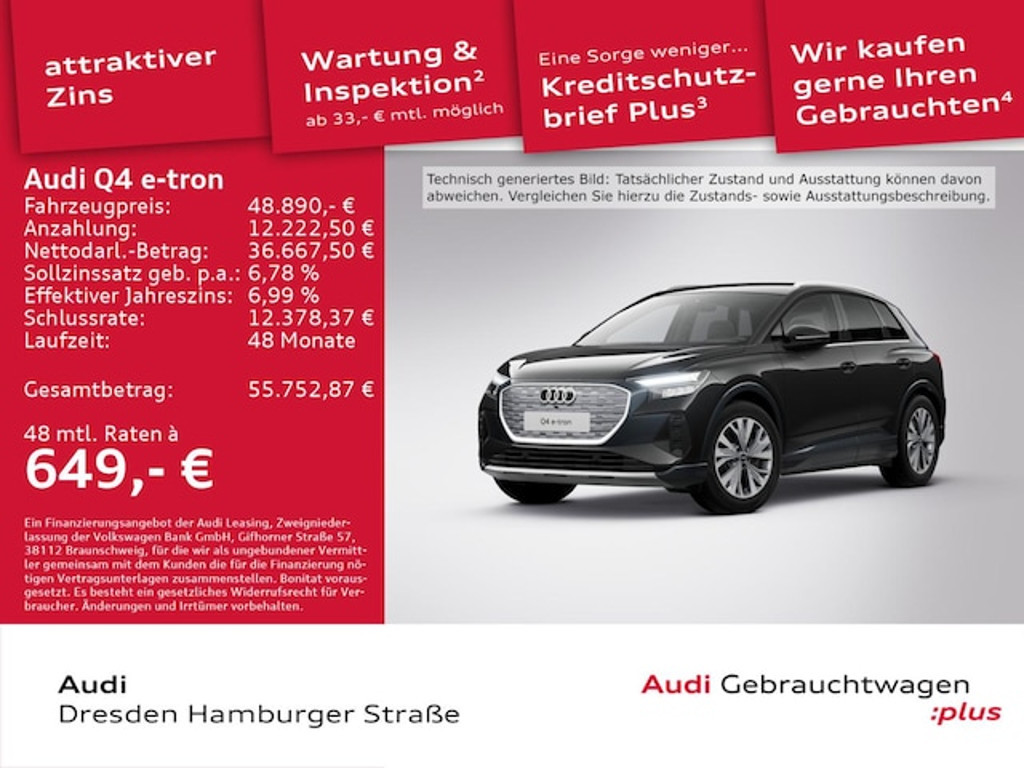 Audi Q4 e-tron Quattro