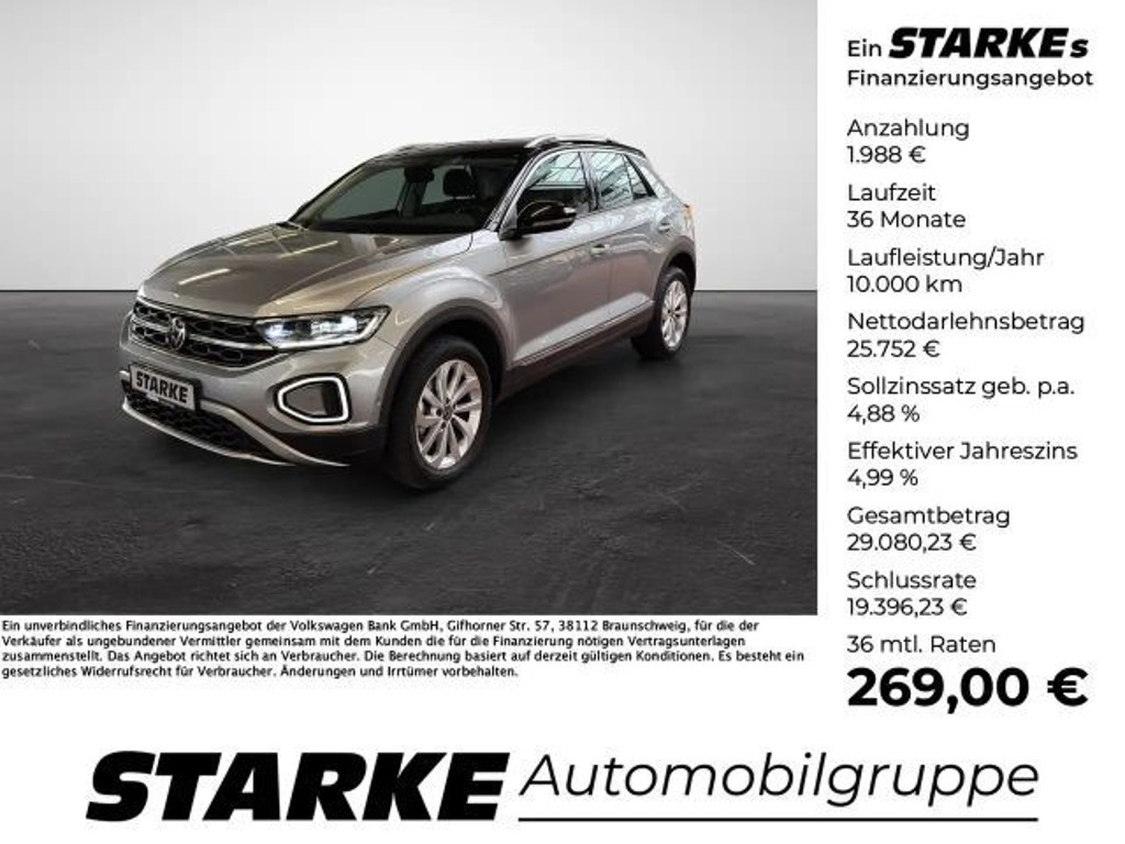 Volkswagen T-Roc DSG Style 1.5 TSI