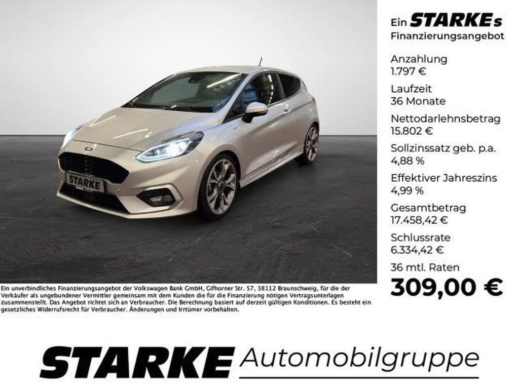 Ford Fiesta EcoBoost ST Line
