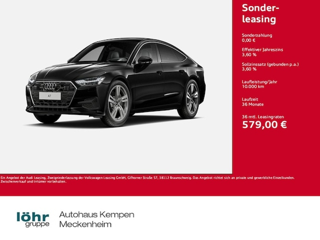 Audi A7 Sportback Quattro S-Tronic 45 TDI