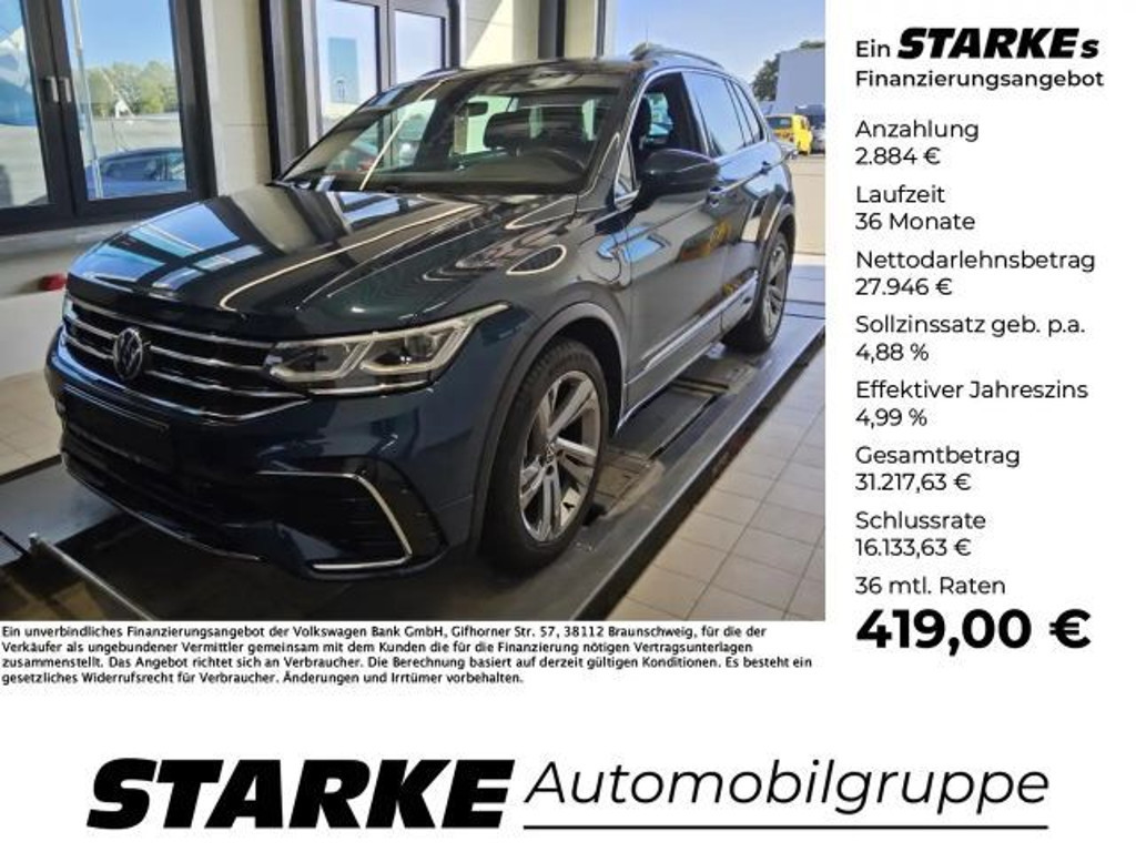 Volkswagen Tiguan DSG R-Line eHybrid 1.4 TSI