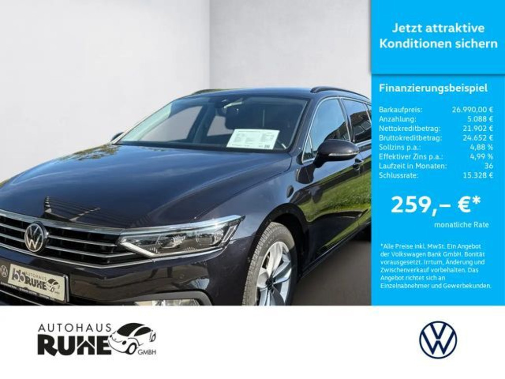 Volkswagen Passat Business DSG Variant 2.0 TDI