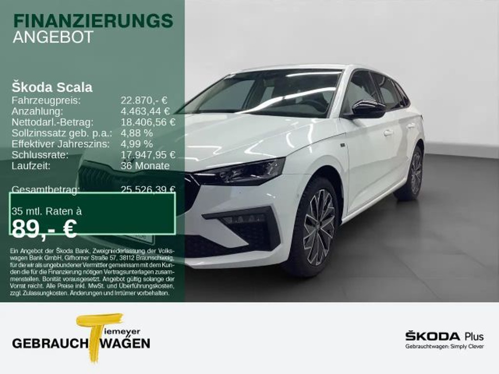 Skoda Scala 1.5 TSI Selection
