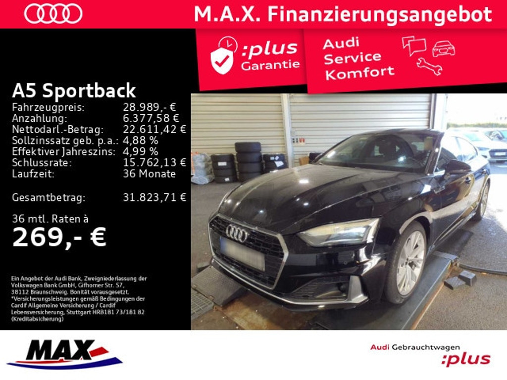 Audi A5 Sportback S-Tronic 40 TFSI
