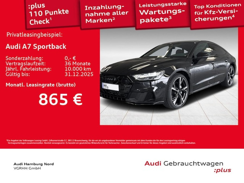 Audi A7 Sportback Quattro 50 TDI