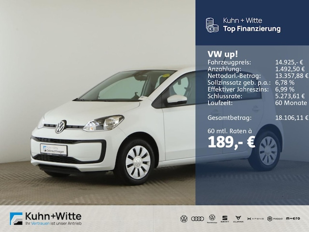 Volkswagen up! Move up! 1.0 MPI Move