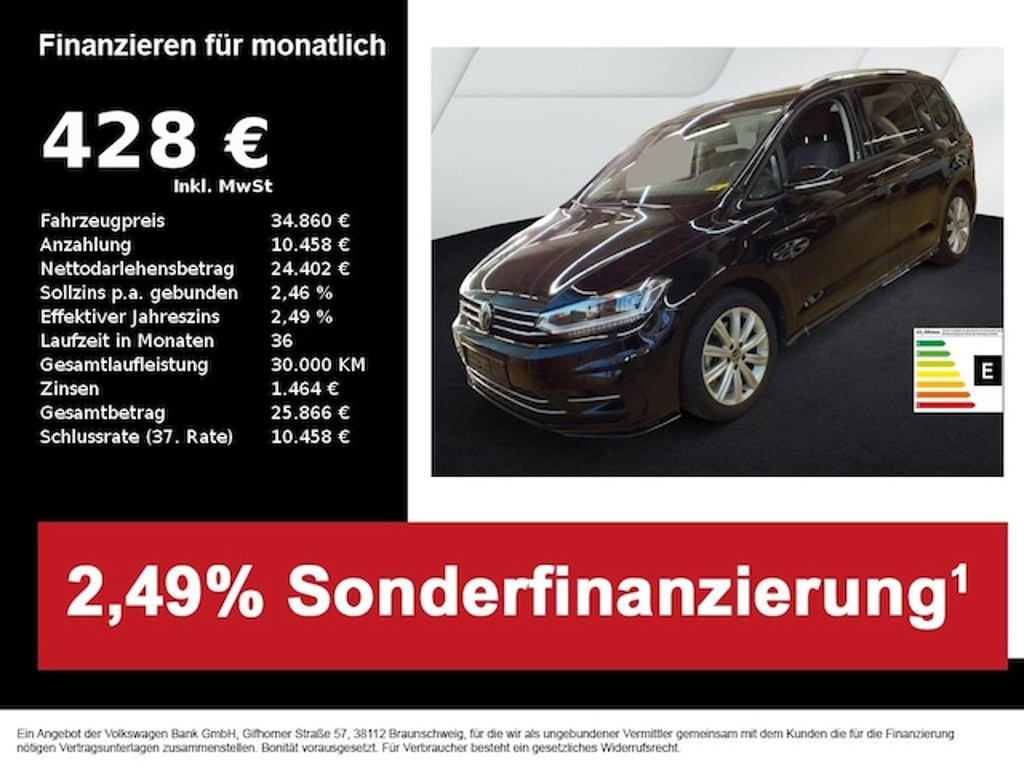 Volkswagen Touran DSG R-Line 1.5 TSI
