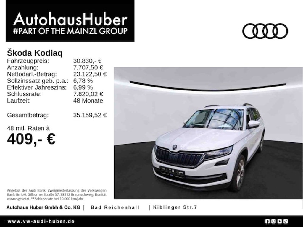 Skoda Kodiaq 4x4 Clever 2.0 TSI