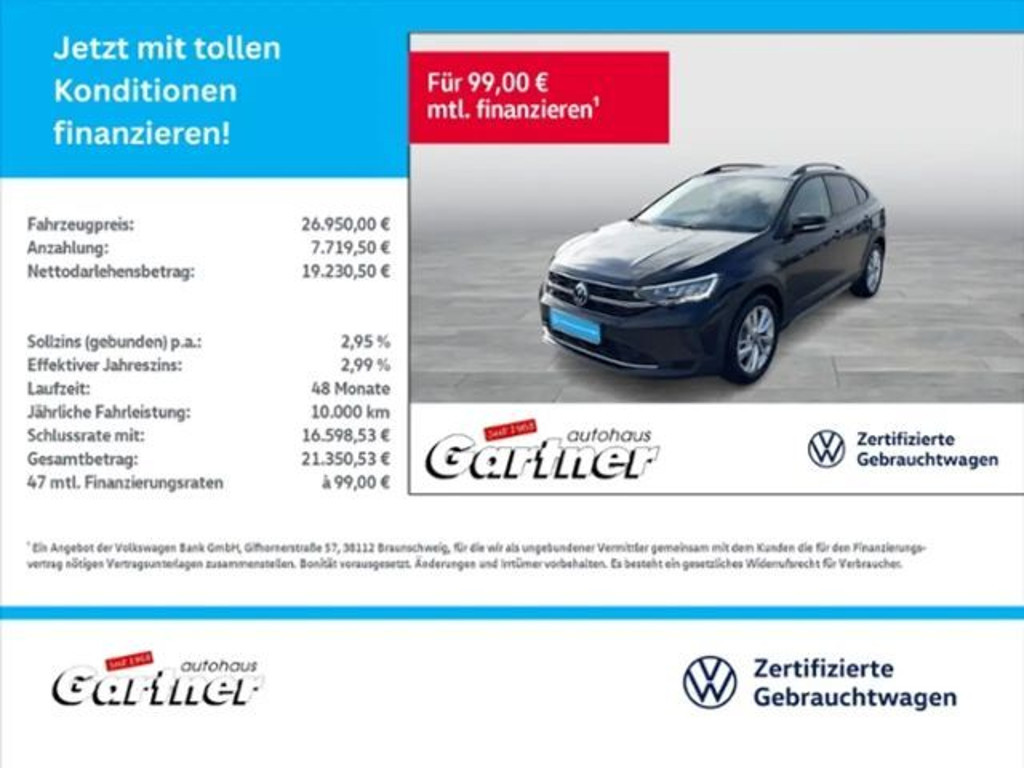 Volkswagen Taigo DSG 1.0 TSI