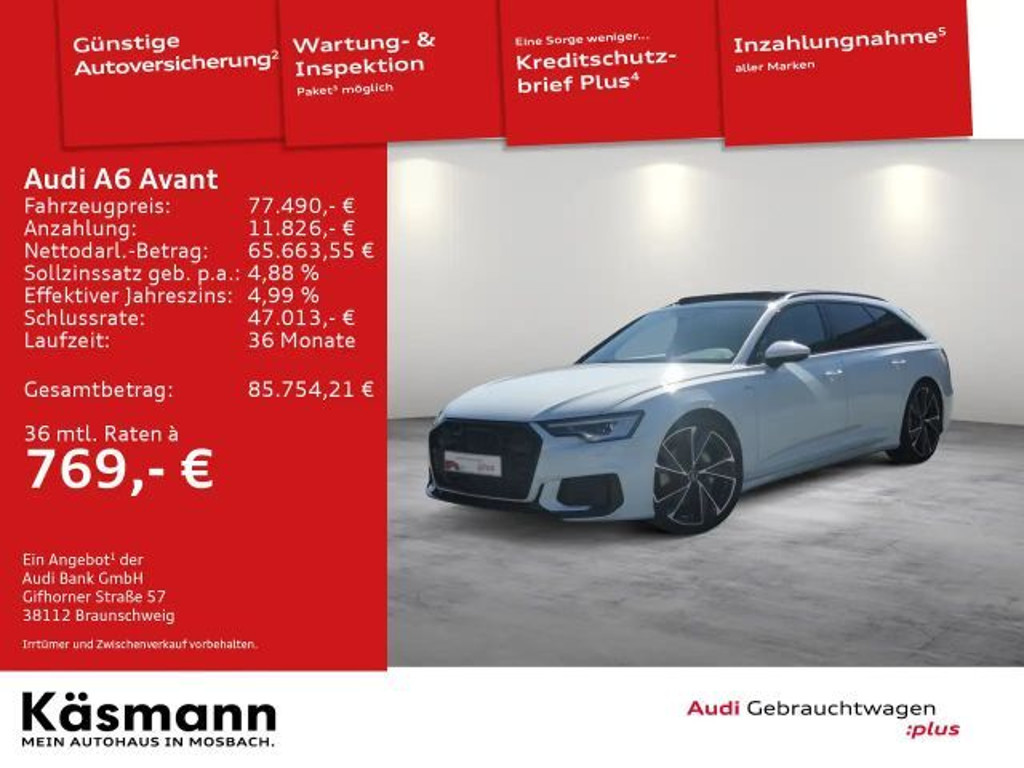 Audi A6 Quattro S-Line 50 TDI