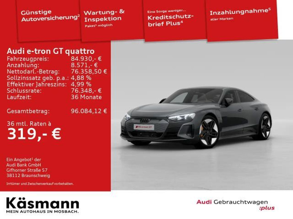 Audi RS e-tron GT Quattro