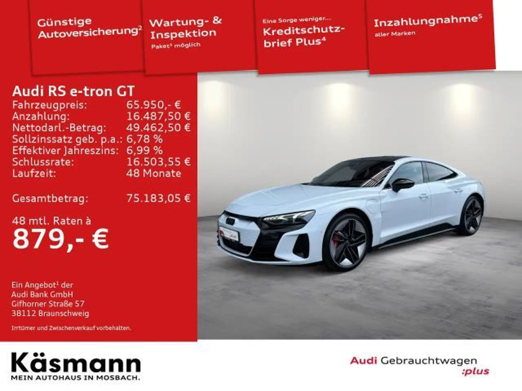 Audi RS e-tron GT MATRIX HUD PANO ALLRADL