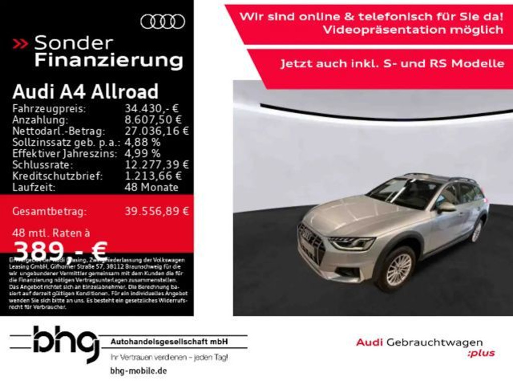 Audi A4 allroad Quattro S-Tronic 45 TFSI