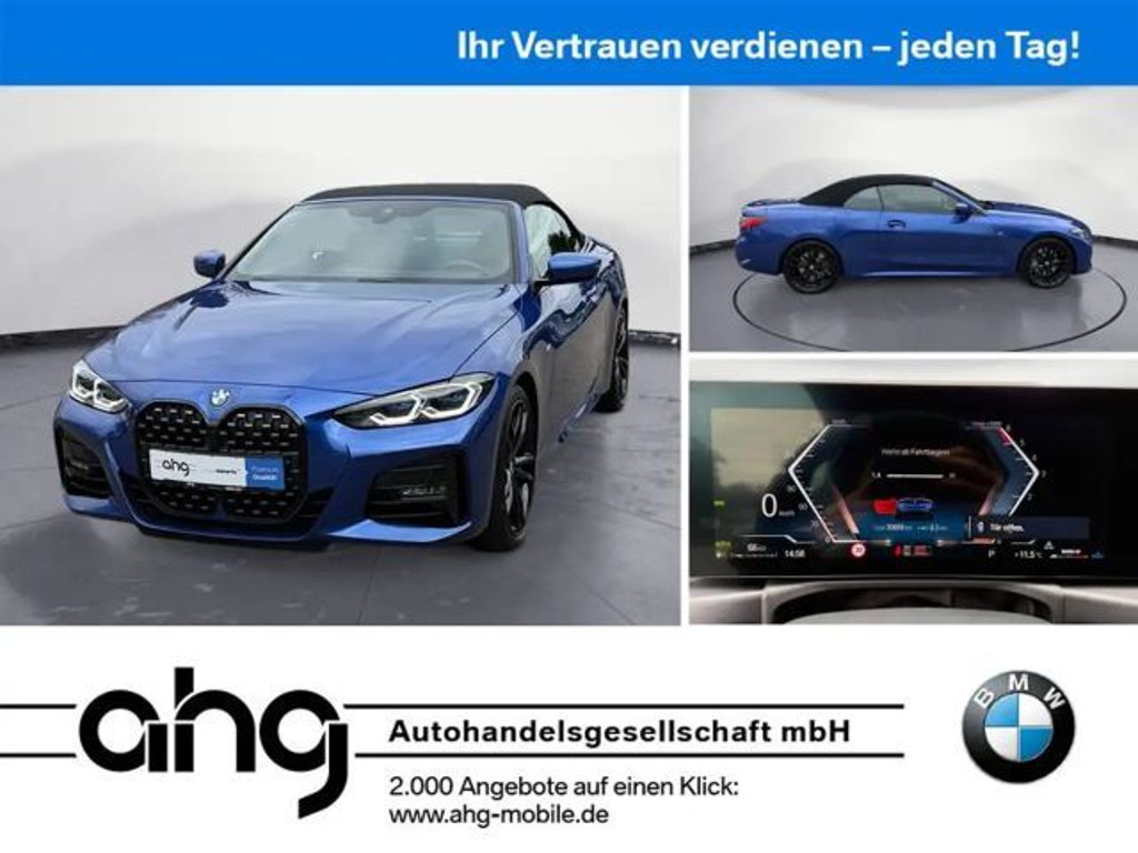 BMW 4 Serie 430 M-Sport Cabrio 430d