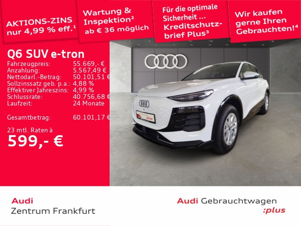 Audi Q6 e-tron Suv e-tron Audi Q6 SUV e-tron