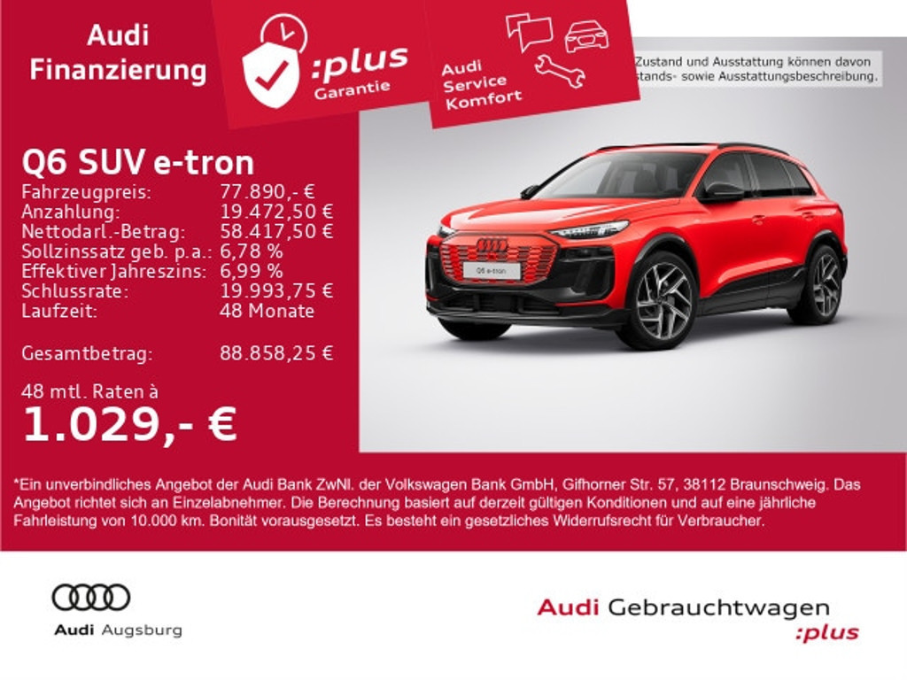 Audi Q6 e-tron Quattro