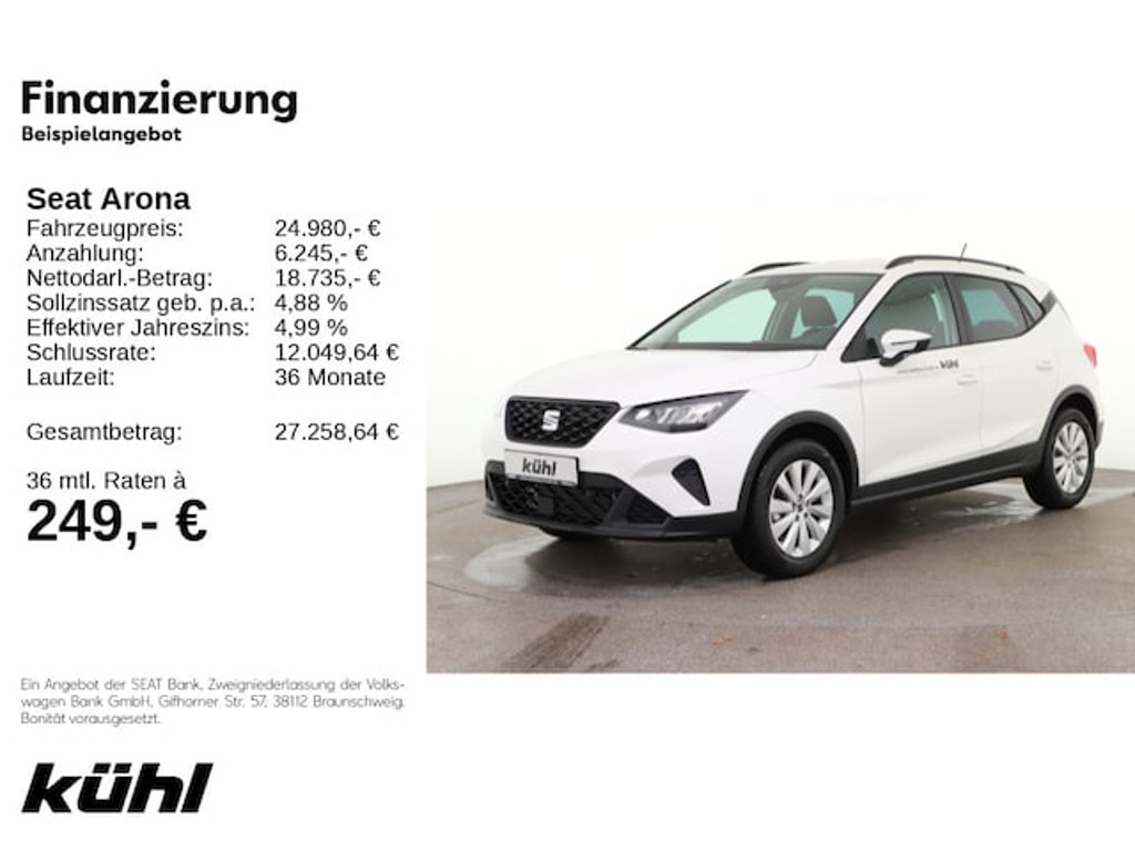 Seat Arona 1.0 TSI