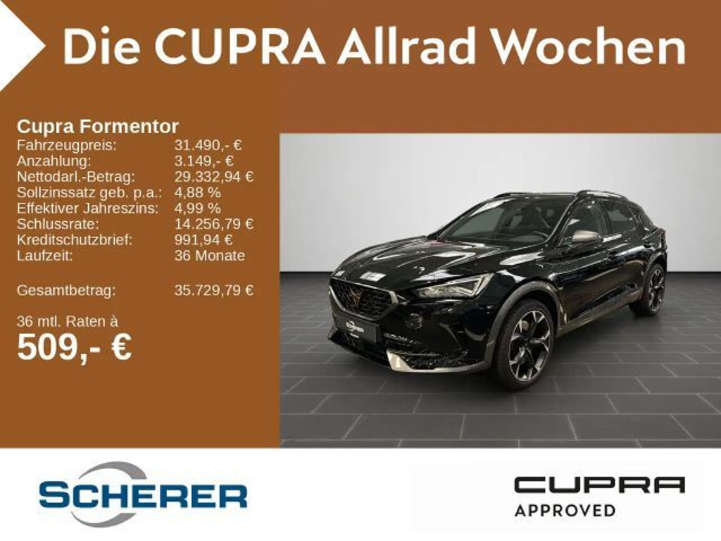 Cupra Formentor 4Drive 2.0 TSI DSG VZ
