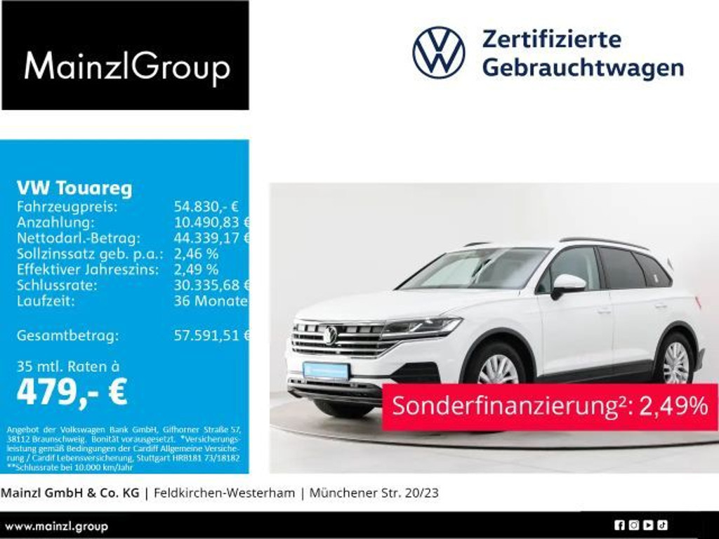 Volkswagen Touareg 3.0 V6 TDI