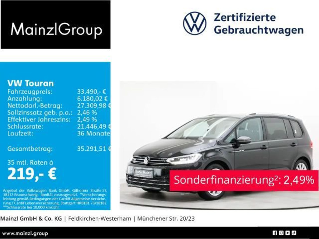 Volkswagen Touran DSG R-Line 1.5 TSI